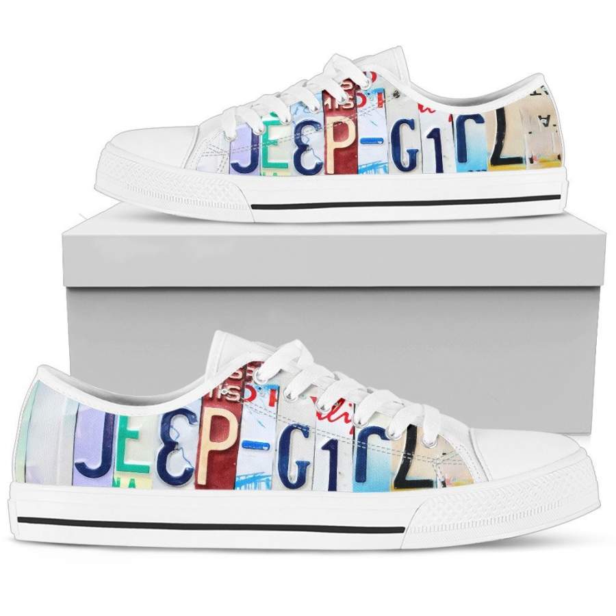 Jeep Girl Low Top Sneakers for Women