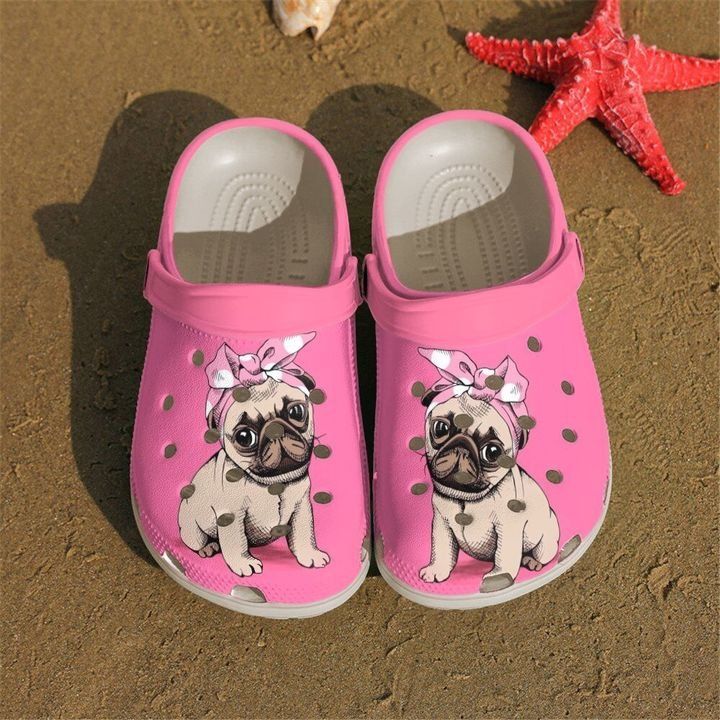 Pug Pink Sku 1939 Crocs Crocband Clo …