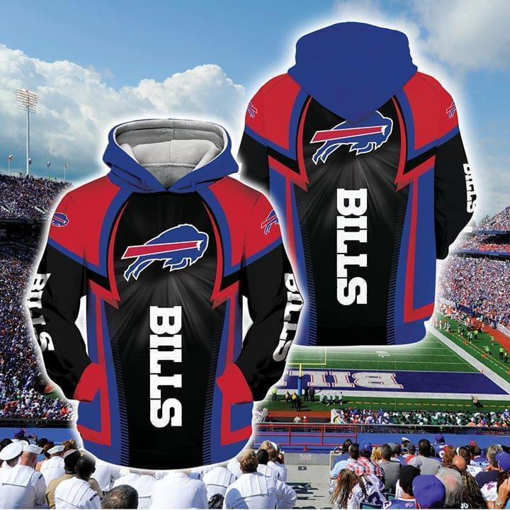 Buffalo Bills 72 Unisex 3D Hoodie Gift For Fans