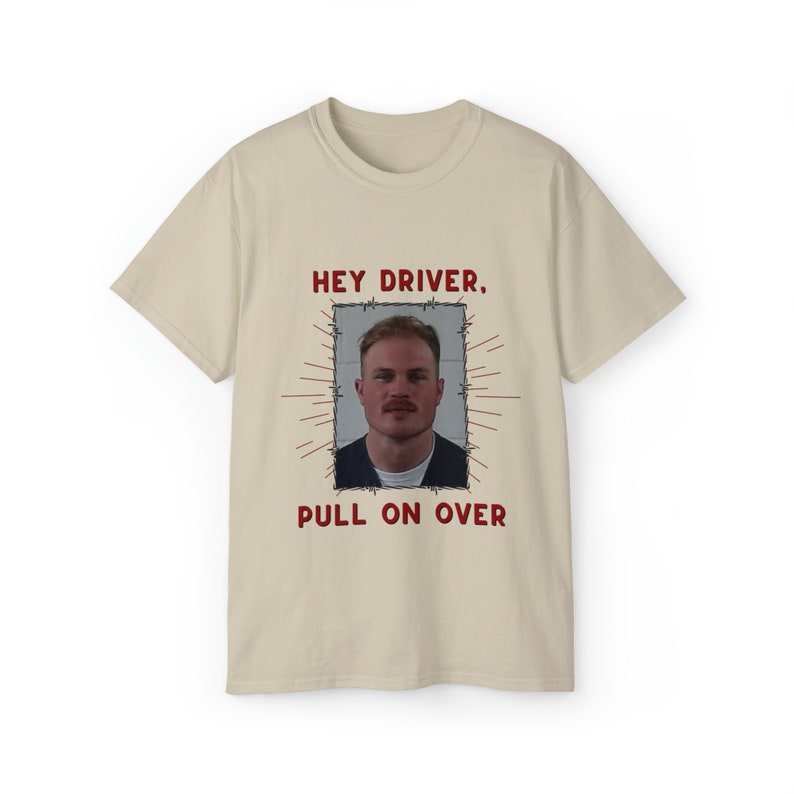 Zach Bryan Mugshot Graphic T-Shirt , Burn Burn Burn , Highway Boys Don’T Die Shirt , Hey Driver Pull On Over , Country Shirt , Arrest