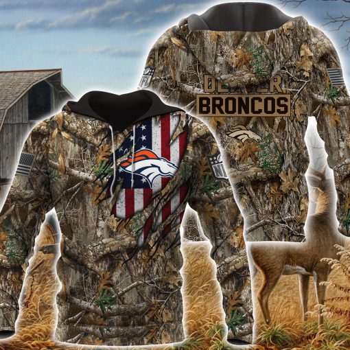 10-Denver Broncos– TShirt, Hoodie, Sweatshirt… Realtree Camo