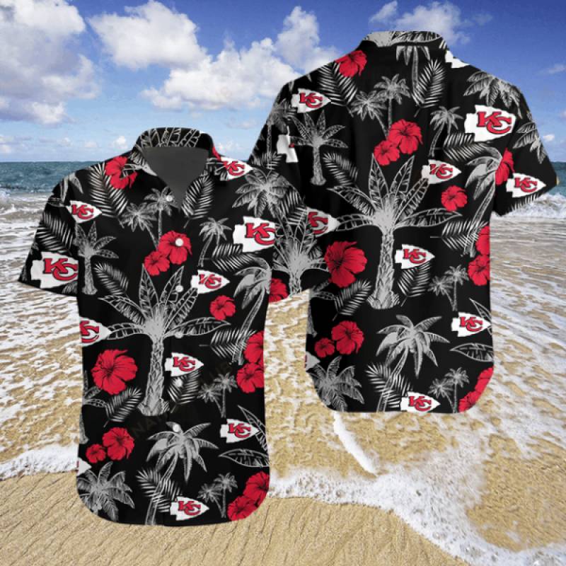 Kansas City Chiefs Flower Hawaii 3D Shirt With Shorts KSCC3D02170620