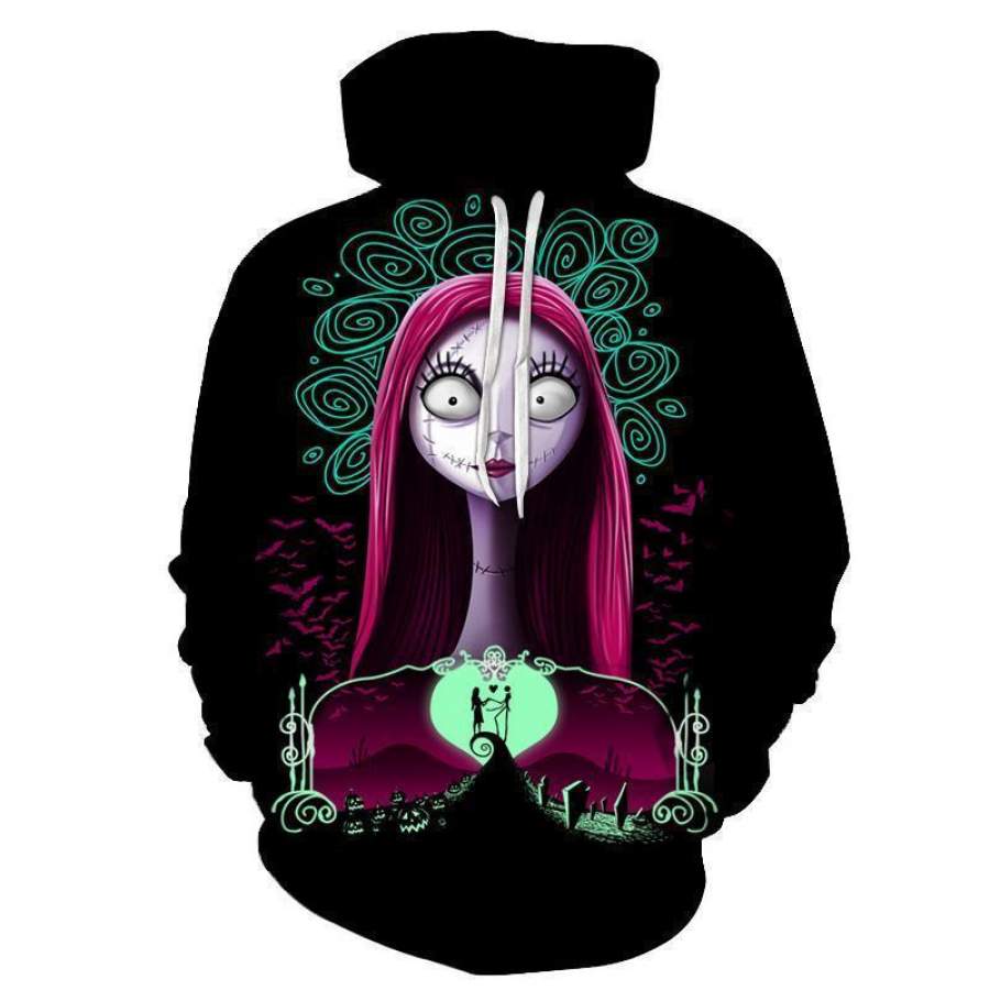 The Nightmare Before Christmas Sally Pull Over Hoodie