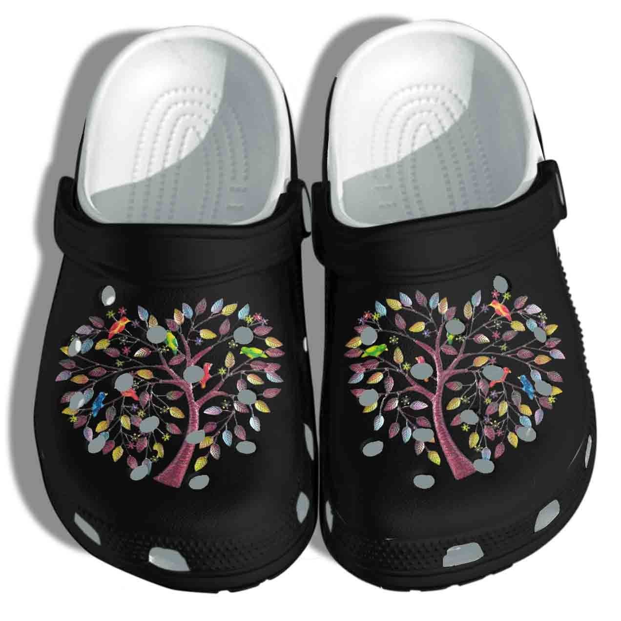 Heart Tree Shoes Clog Birthday Gift …