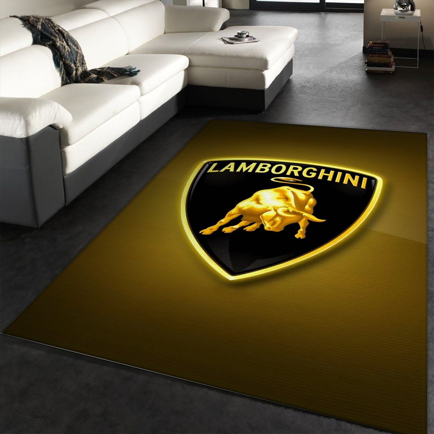 Lamborghini Area Rugs Bedroom Rug Christmas Gift US Decor