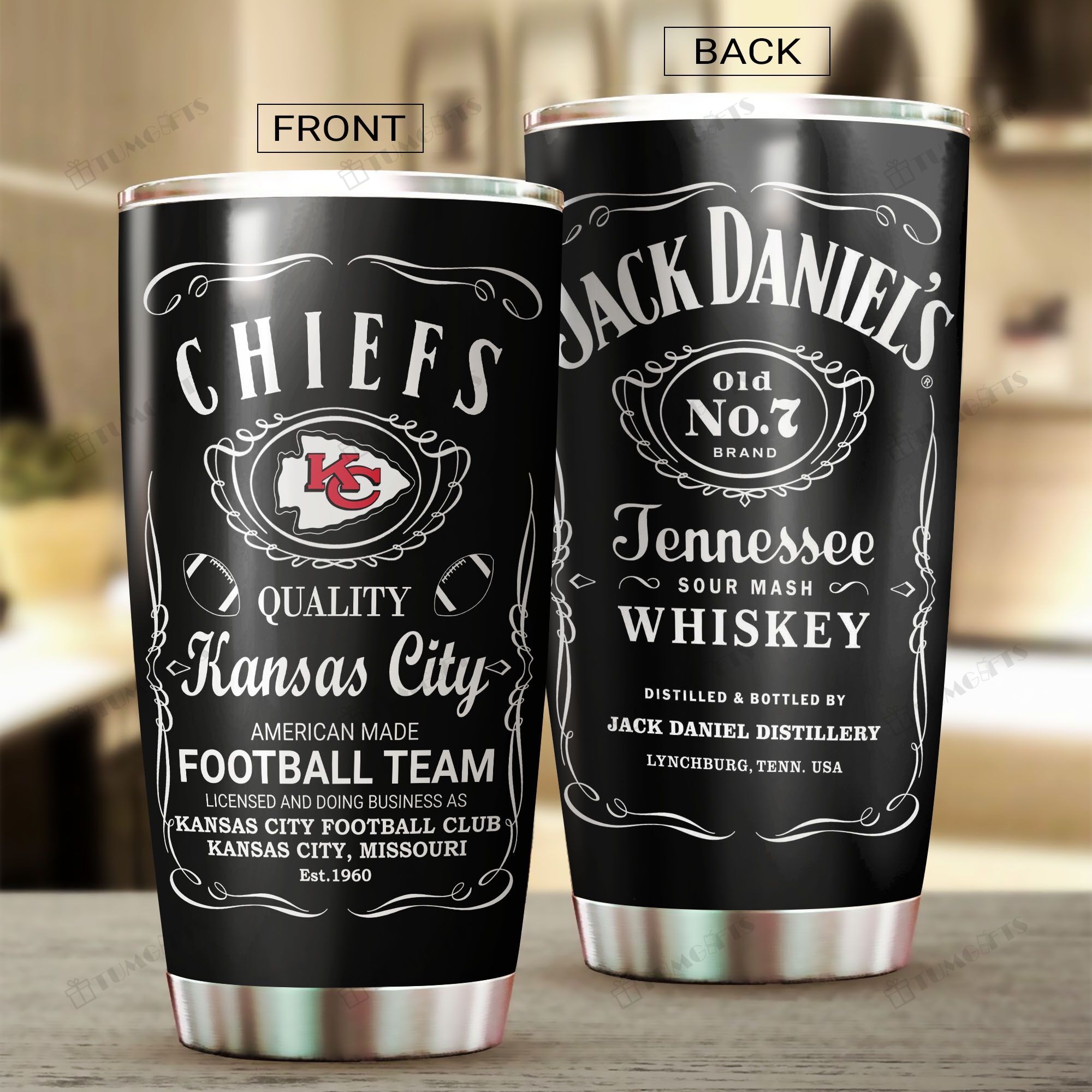 Buy Kansas City Chiefs Stainless Steel Tumbler