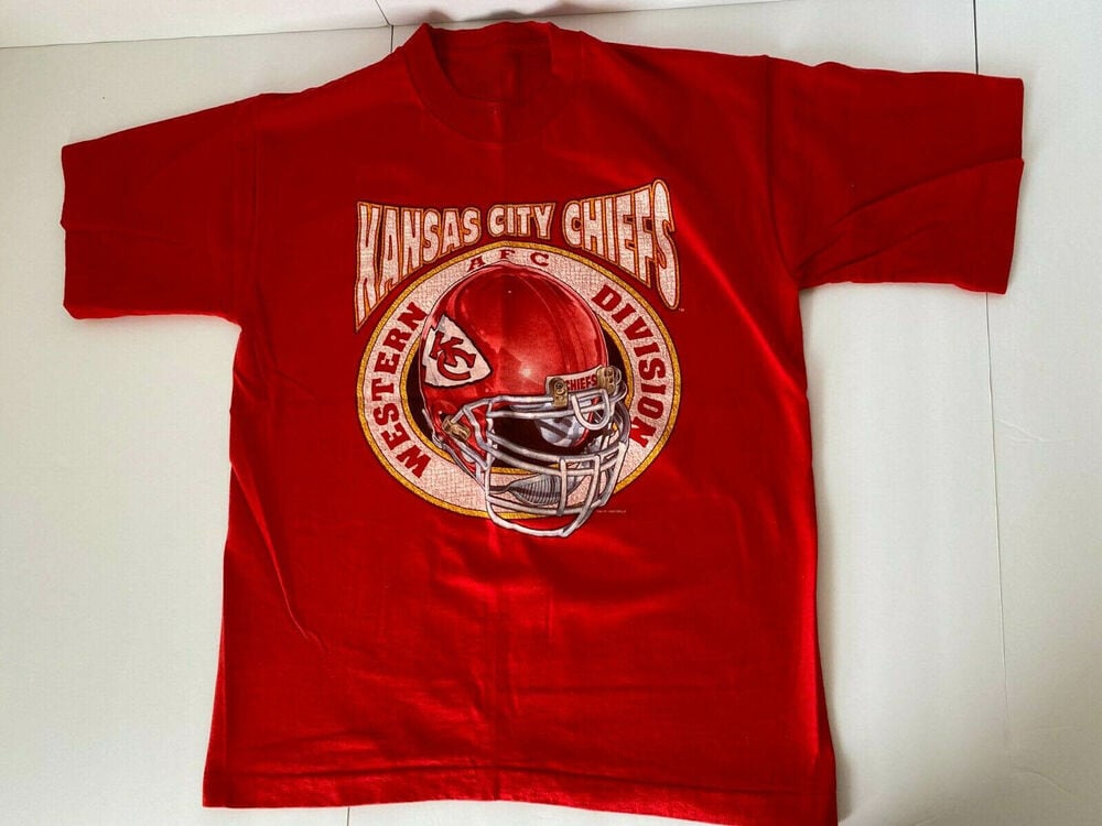 Vintage 1995 Kansas City Chiefs Player T Shirt Full Unisex