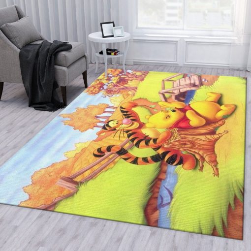 Winnie The Pooh Ver22 Rug All Over Print Logo Custom Area Rug Carpet Full Sizes Home Living Rug Carpet Decor