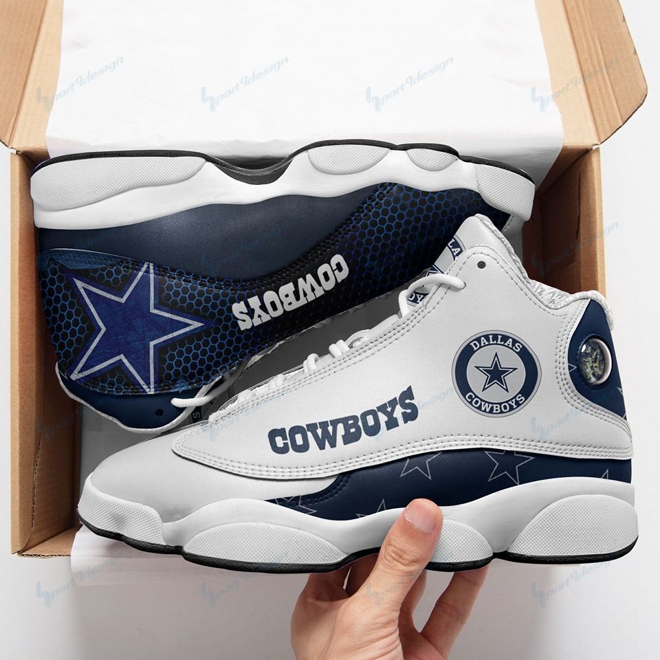 Dallas Cowboys AIR JD13 Sneakers 0156