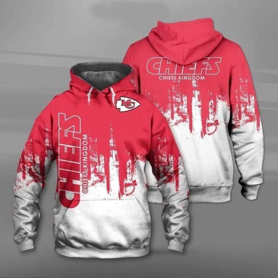 Kansas City Chiefs Hoodie 3D Style652 All Over Printed