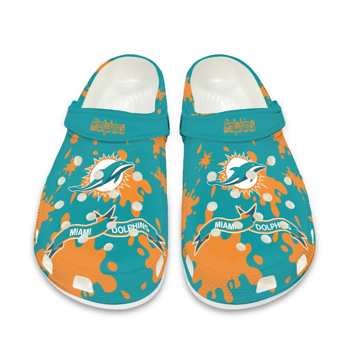 Miami Dolphins Crocss Clog Shoes