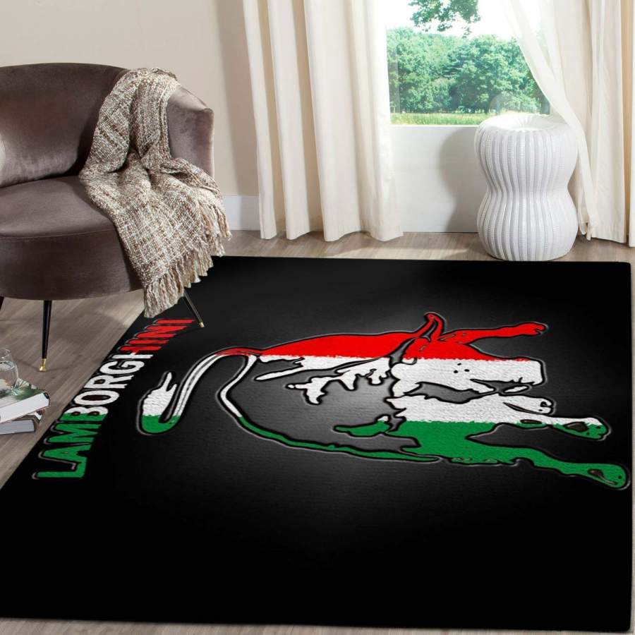 Lamborghini Logo SuperCars Area Rugs Living Room Carpet FN131212 Local Brands Floor Decor The US Decor