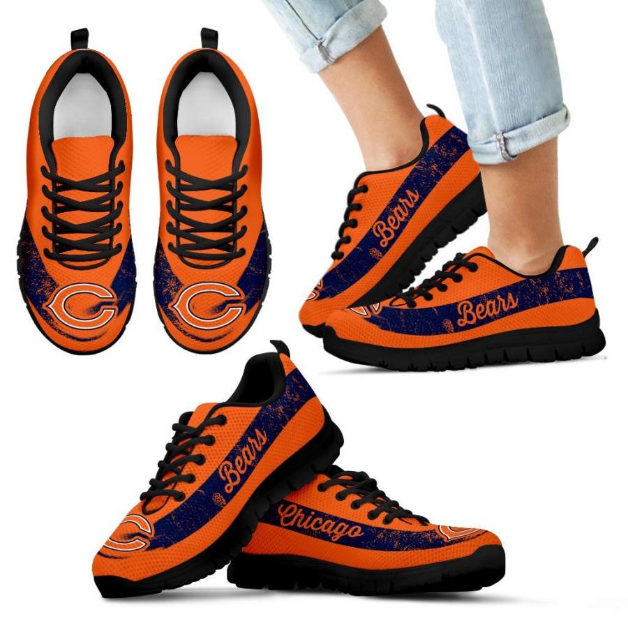 Cool Line Logo Chicago Bears Sneakers