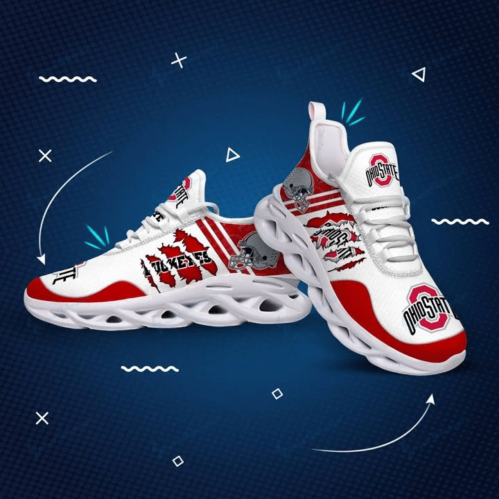 Ohio State Buckeyes Yezy Running Sneakers 161