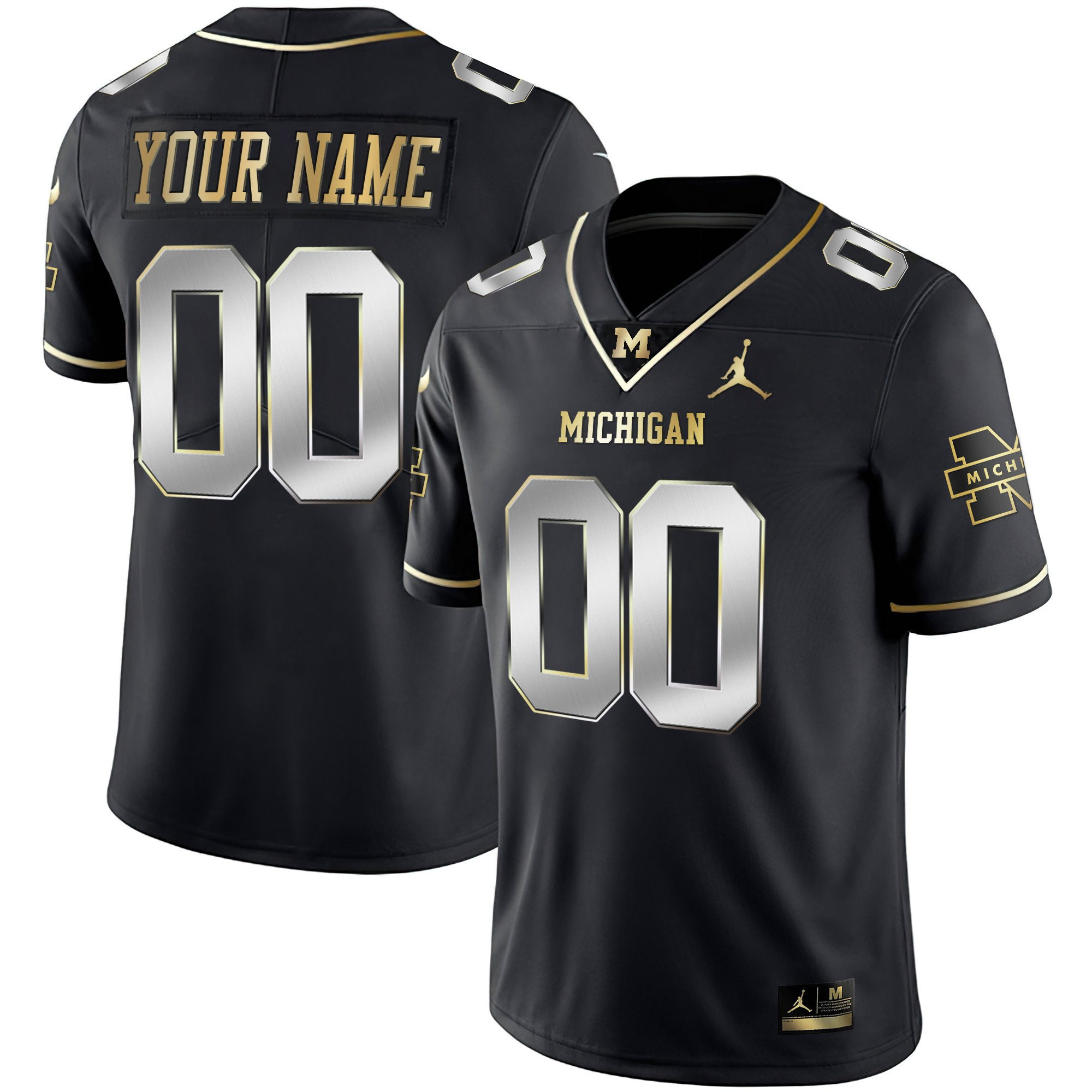 Wolverines Custom Name & Number Jersey – All Stitched