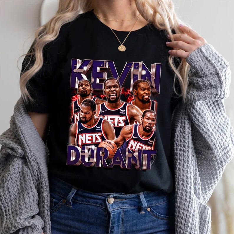 Limited Kevin Durant Vintage Unisex T-Shirt, Vintage Kevin Durant T-Shirt Gift For Women And Man, 90S Vintage Shirt, Retro Shirt