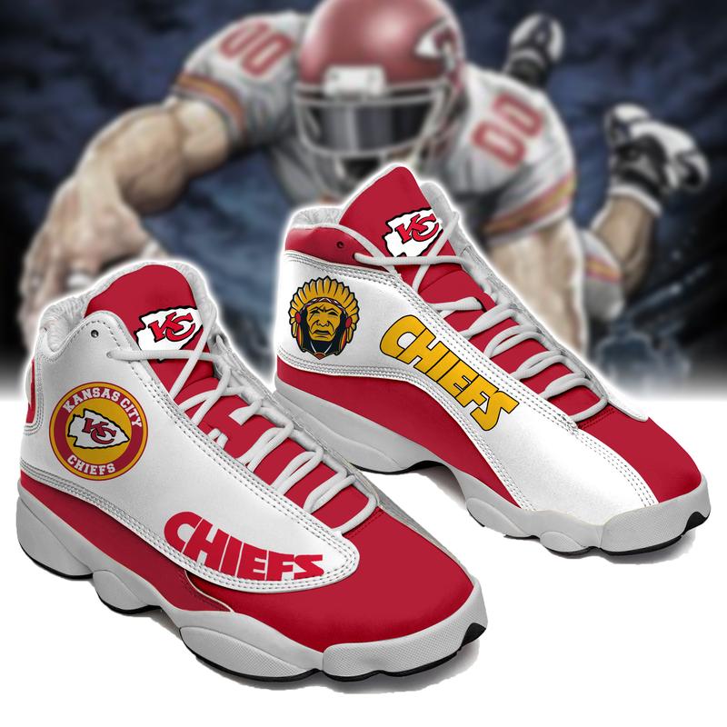 Kansas City Chiefs Form Air Jordan 13 Sneakers M00376-Lan1