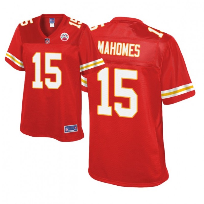 Kansas City Chiefs #15 Patrick Mahomes Ii Women Red Pro Line Pro Line Jersey