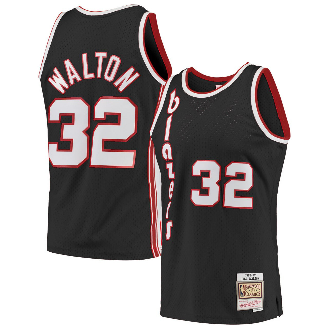 Bill Walton Portland Trail Blazers Throwback Jersey – All Stitched