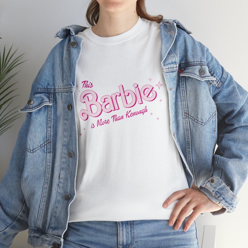 Barbie More Than Kenough Tshirt Kenough Barbie Kenough Shirt Kenough Barbie Shirt