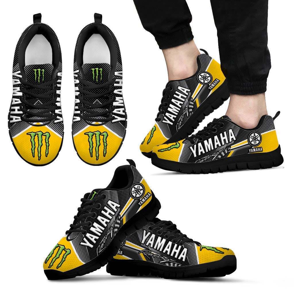 3D Printed Yamaha Racing NCT-NH Sneakers For Men & Women Ver2 (Yellow)