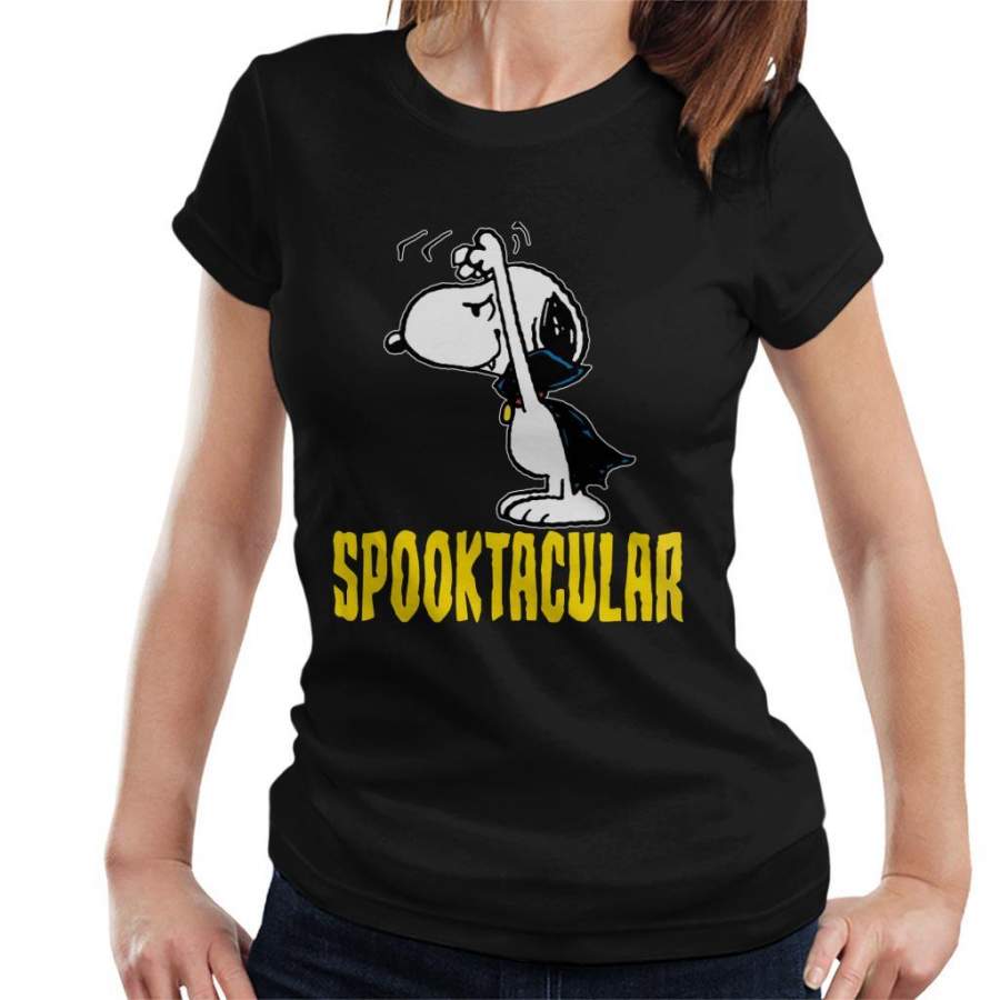 Peanuts Spooktacular Halloween Snoopy Women’s T-shirt