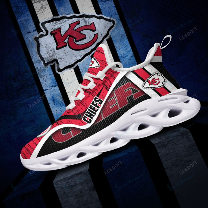 Kansas City Chiefs Yezy Running Sneakers Bg787