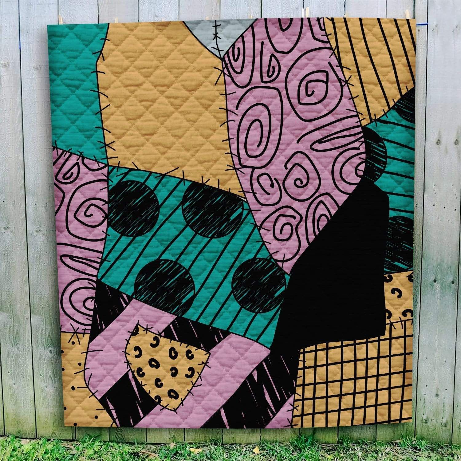 Gearhumans 3D Sally The Nightmare Before Christmas Halloween Custom Quilt