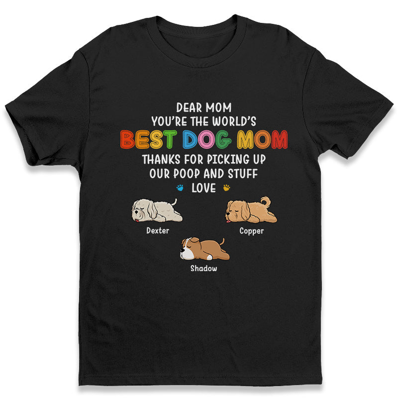 Thank You Mom For Everything – Dog Personalized Custom Unisex T-Shirt, Hoodie, Sweatshirt – Gift For Pet Owners, Pet Lovers