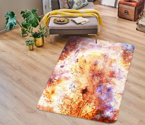 3D Big Bang Texture Area Rug Home Decor