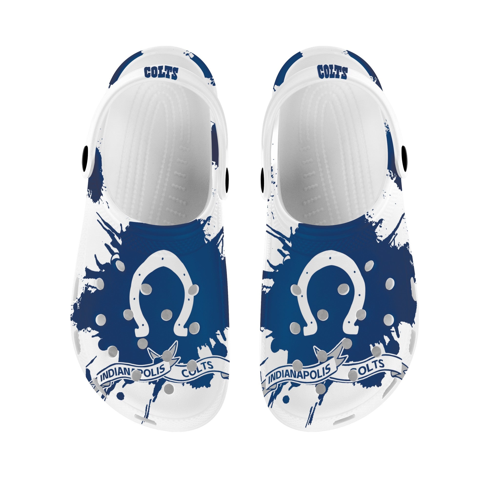 Indianapolis Colts Crocs Shoes No 02