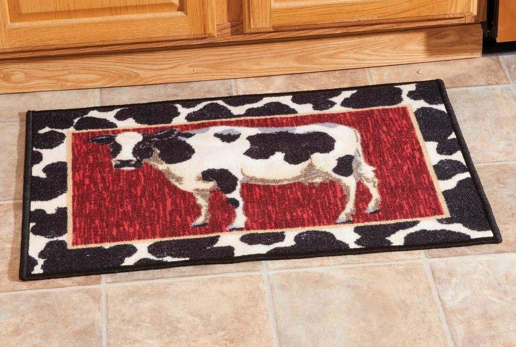 Border Accent Cow Rug RCDD81F38434