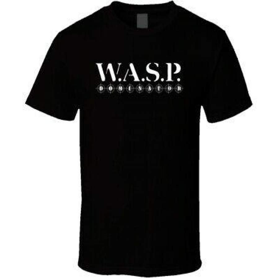 Wasp Metal Band 80’S Music T Shirt