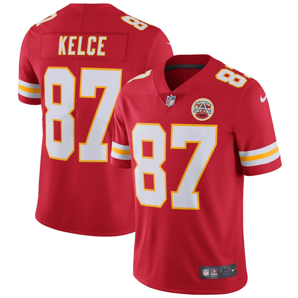 Men’S Kansas City Chiefs Travis Kelce Nike Red Vapor Untouchable ...