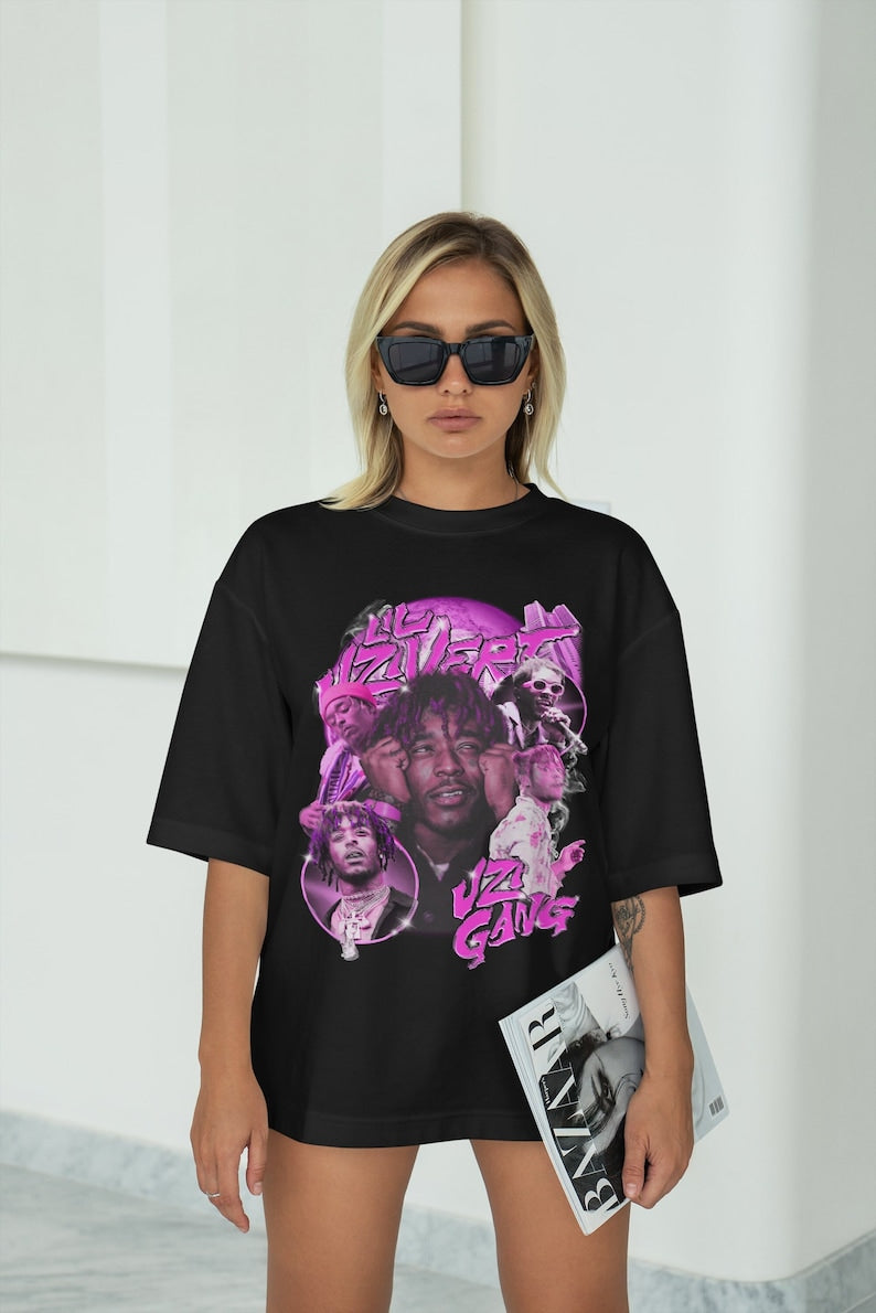 Lil Uzi Vert Shirt, Lil Uzi Vert Pink Merch, Trending Shirt, Vintage Bootleg, Lil Uzi Vert, Tiktok, Hip Hop, Rap Shirt, 90S Streetwear