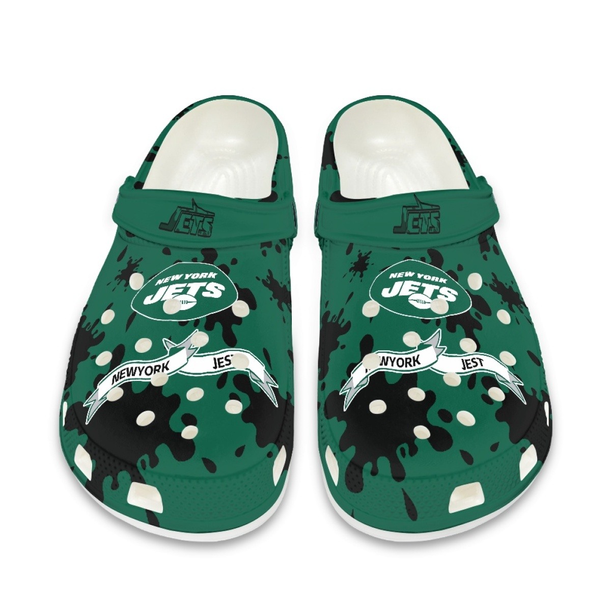 New York Jets Crocs Shoes Cute Style#4 Shoes For Fans