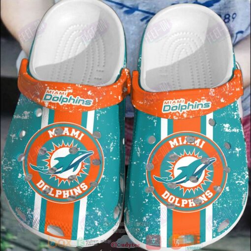 Miami Dolphins 2 Crocs