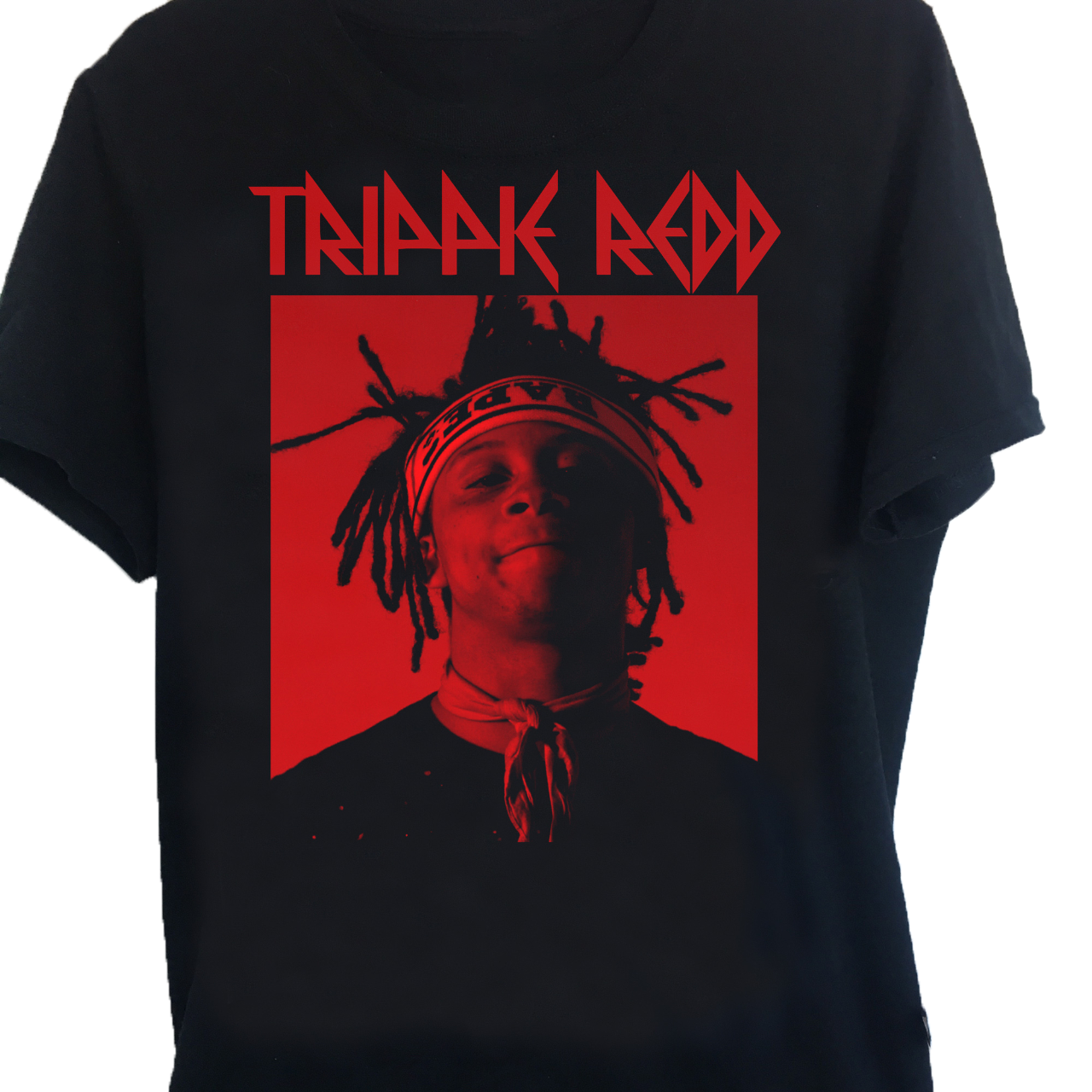 Vintage! Trippie Redd Red Picture T-Shirt Tee Men All Size S- 5XL