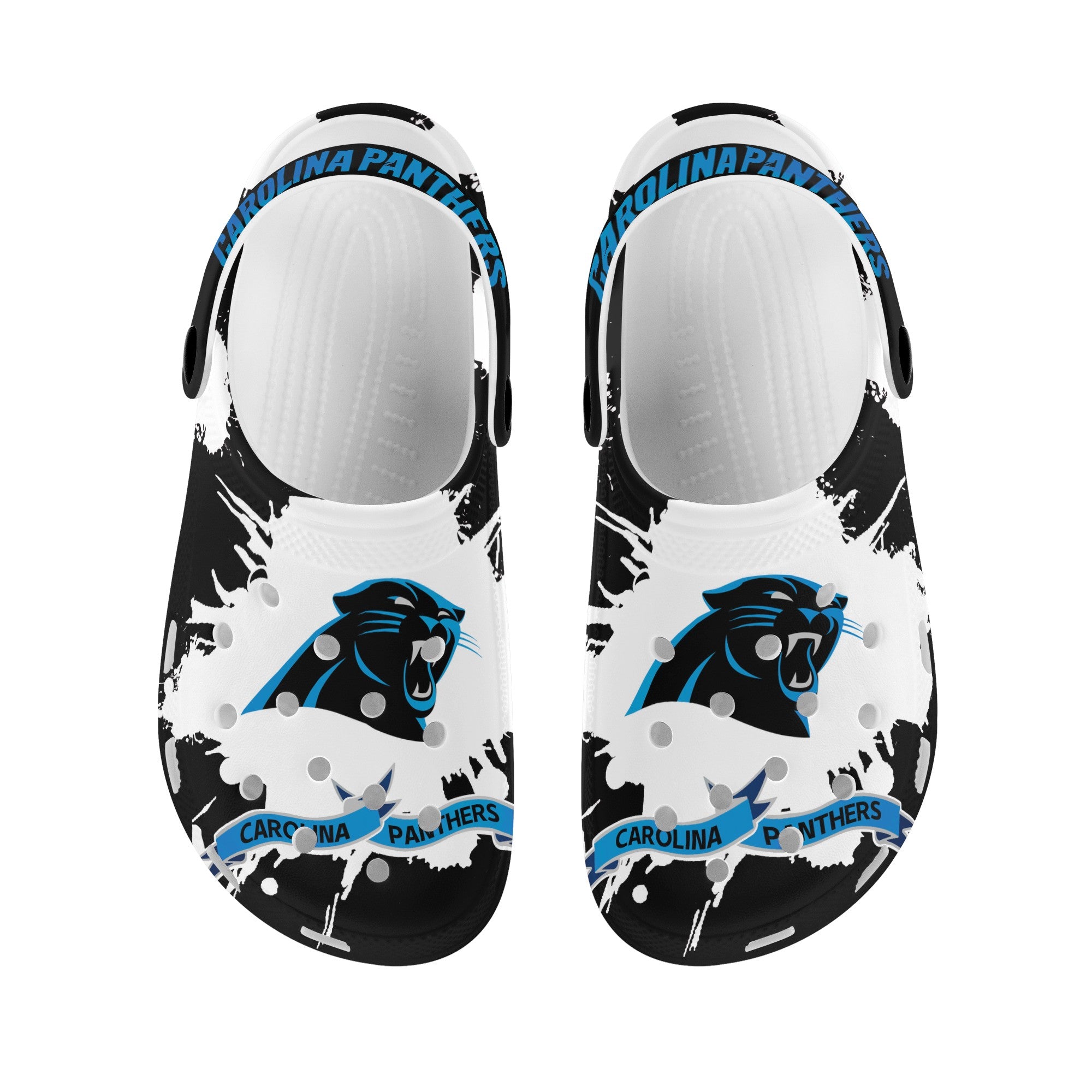 Carolina Panthers Crocss Shoes No 02