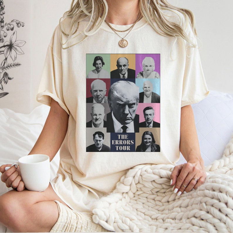 Donald Trump Mugshot Taylor Swift Eras Tour Parody Shirt, Trump Mugshot Tshirt, Trump Merch , Donald Trump Mugshot Tshirt