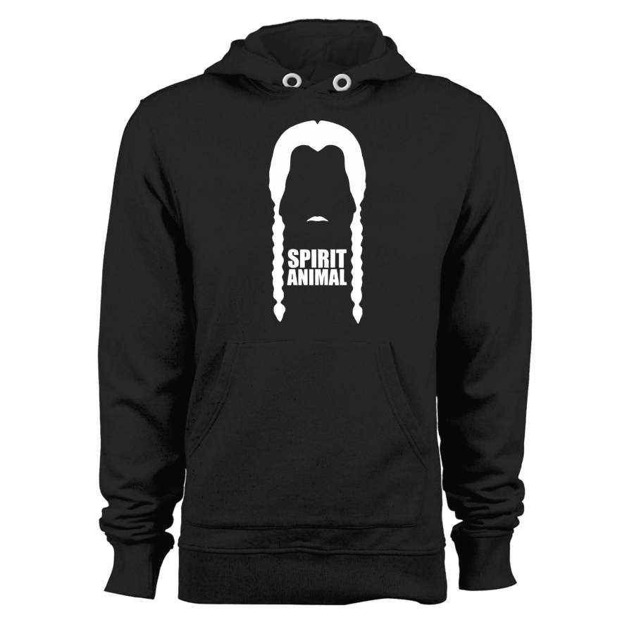 Wednesday Spirit Animal Addams Family Halloween Horror Scary Gore Unisex Hoodie