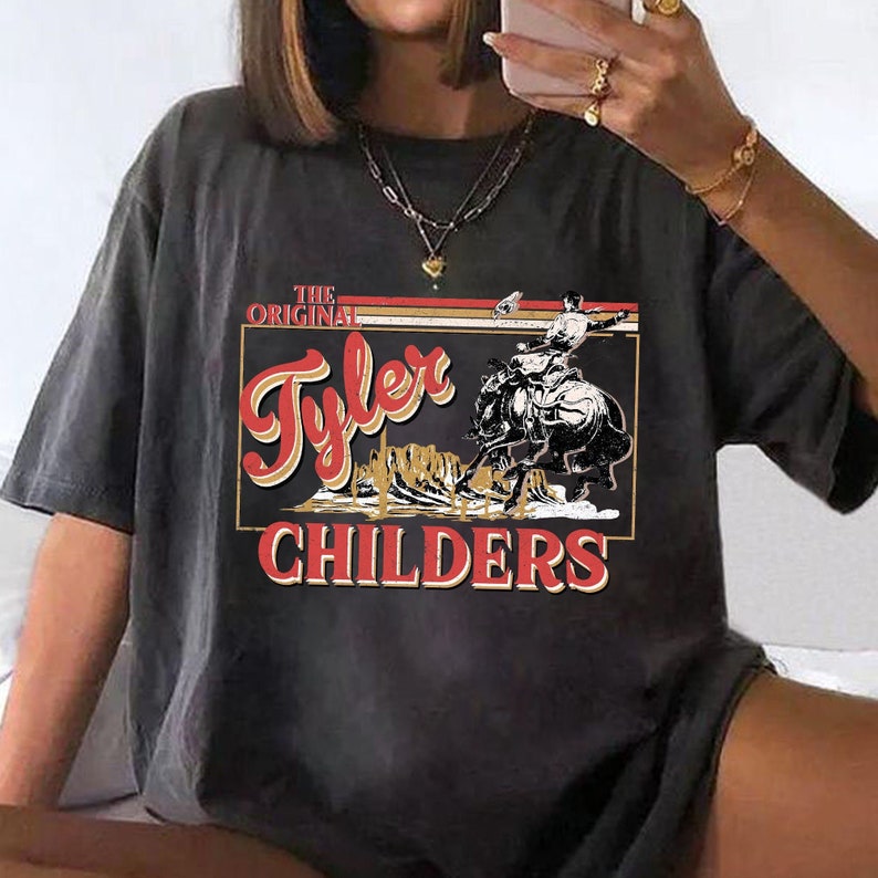 Childers Retro 90S Shirt, Tyler Childers Bullhead T-Shirt,Childers Tee, Childers Cowboy Merch, Western Tee,Country Lovers, Childers Album