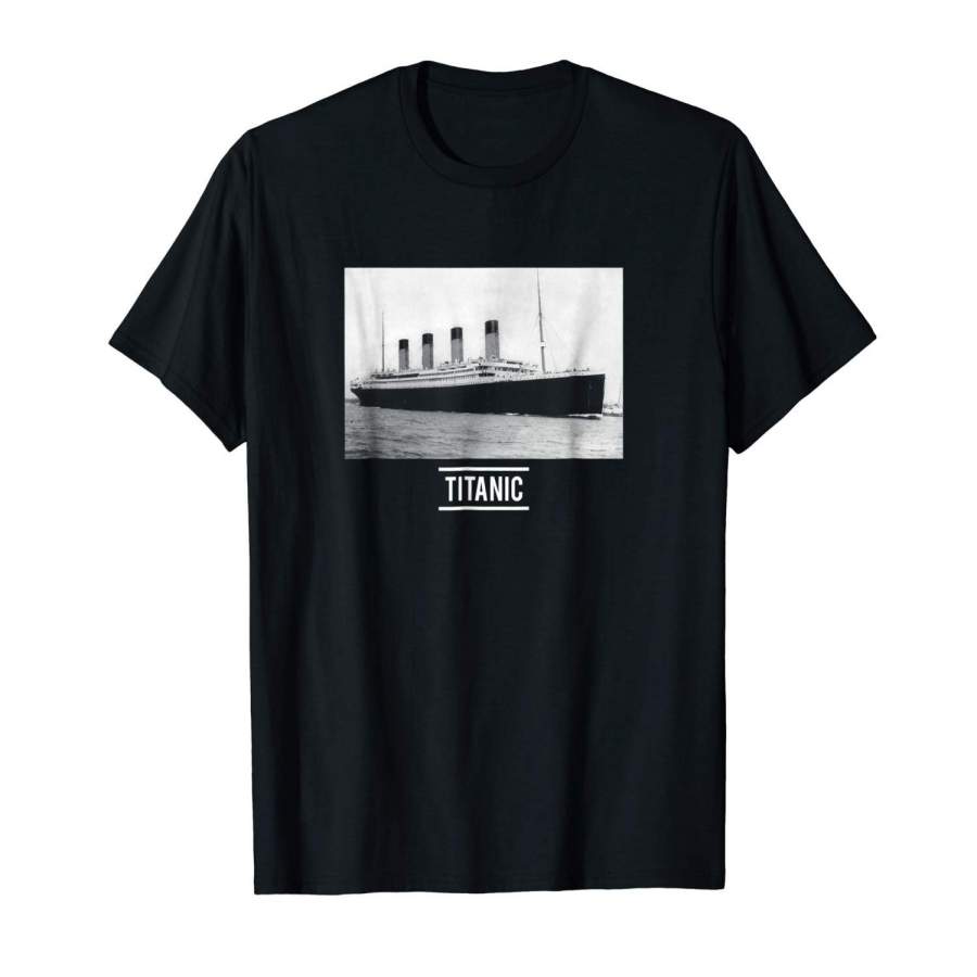 Classic Vintage Titanic Picture Photo T Shirt Men Printing Tees Shirt Short Sleeve T Shirt