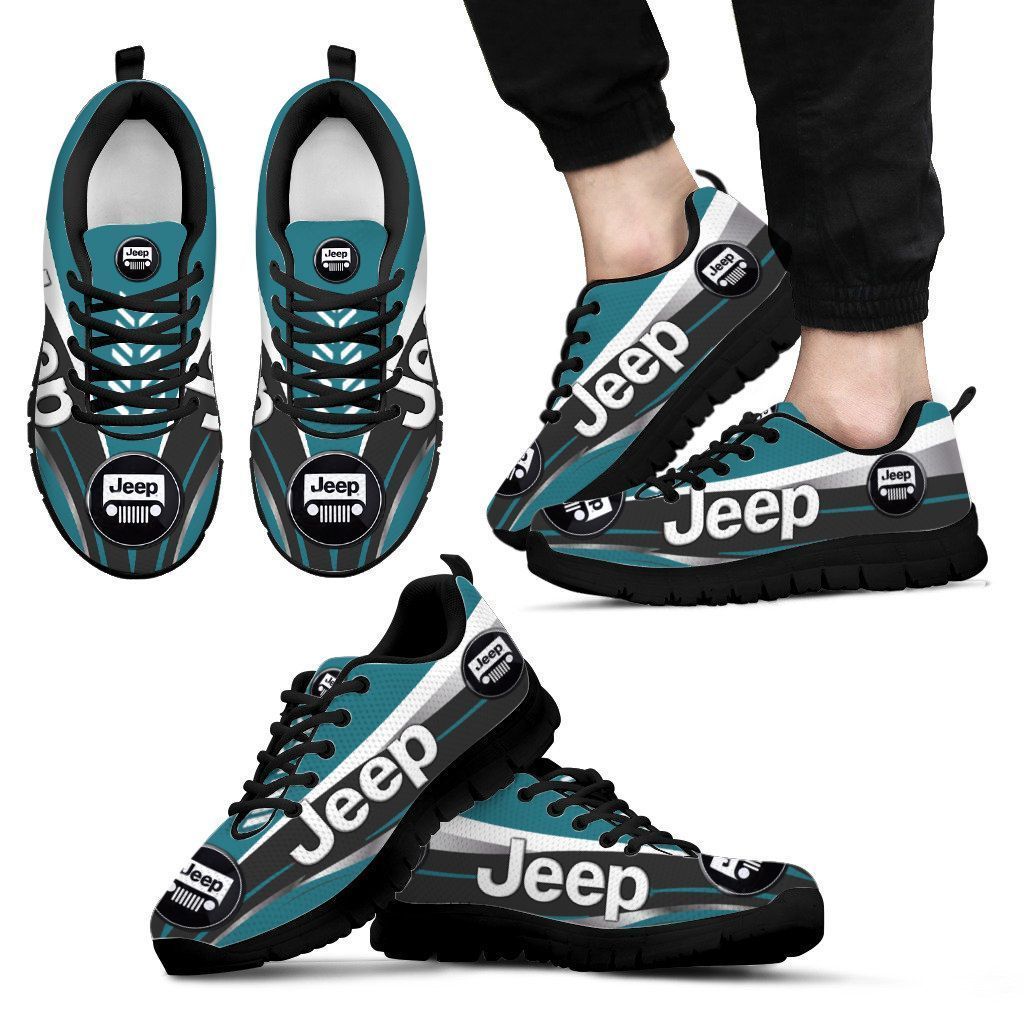 3D Printed Jeep Nth Sneakers Ver 3 For Men & Women (Jade)