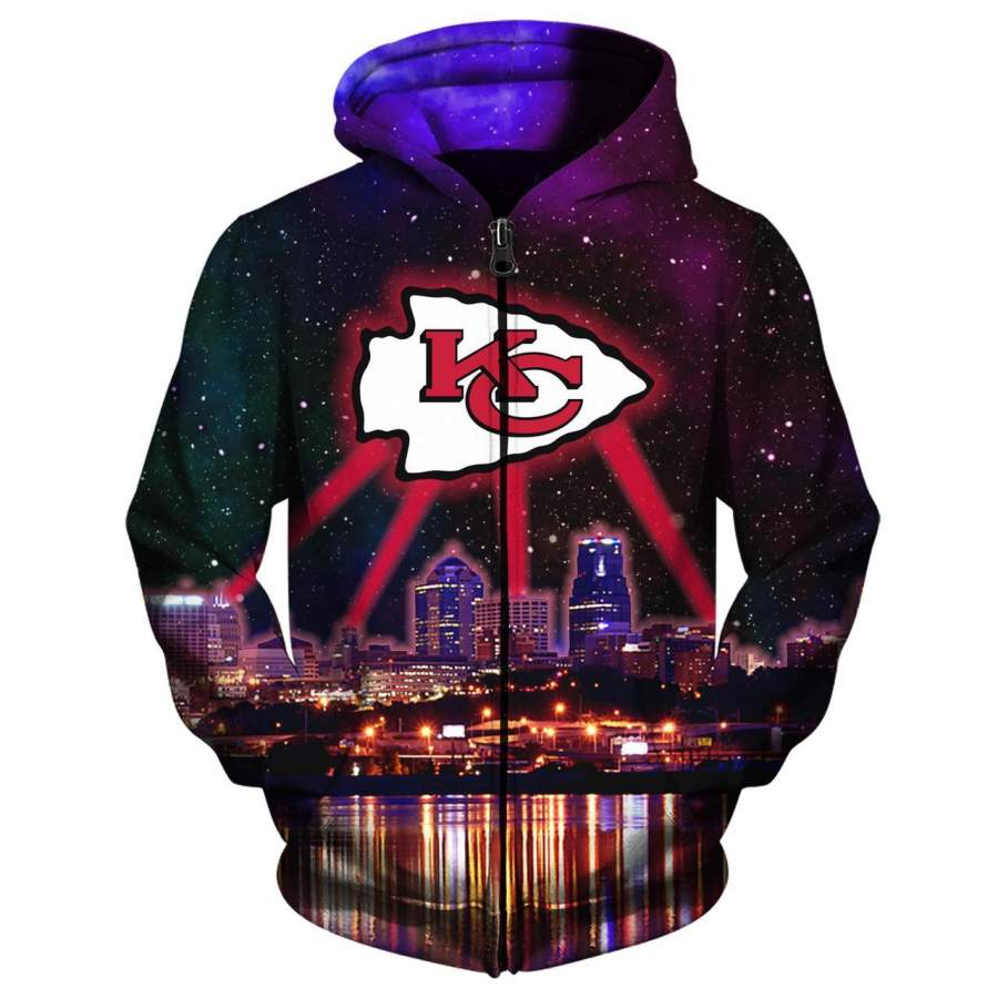 Kansas City Chiefs Apparel 582 Hoodie All Over Printed