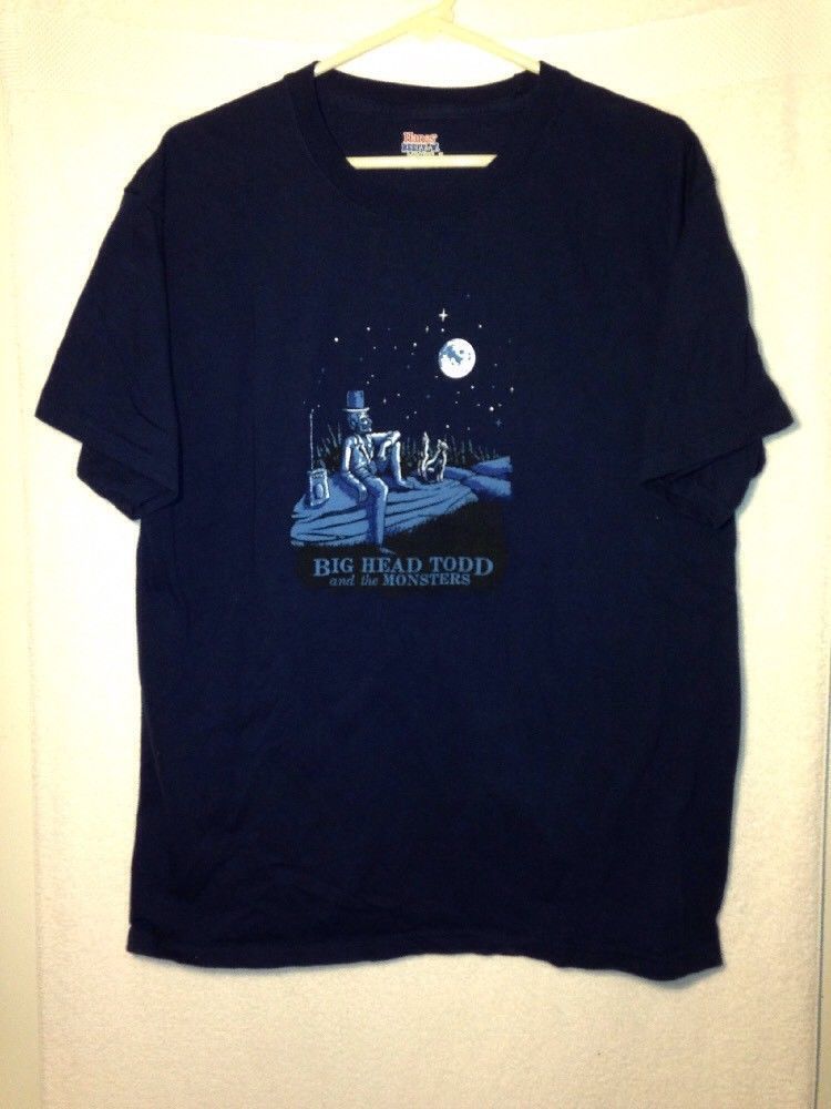 Big Head Todd The Monsters Midnight Radio 2012 Concert Tour Shirt S Shirt