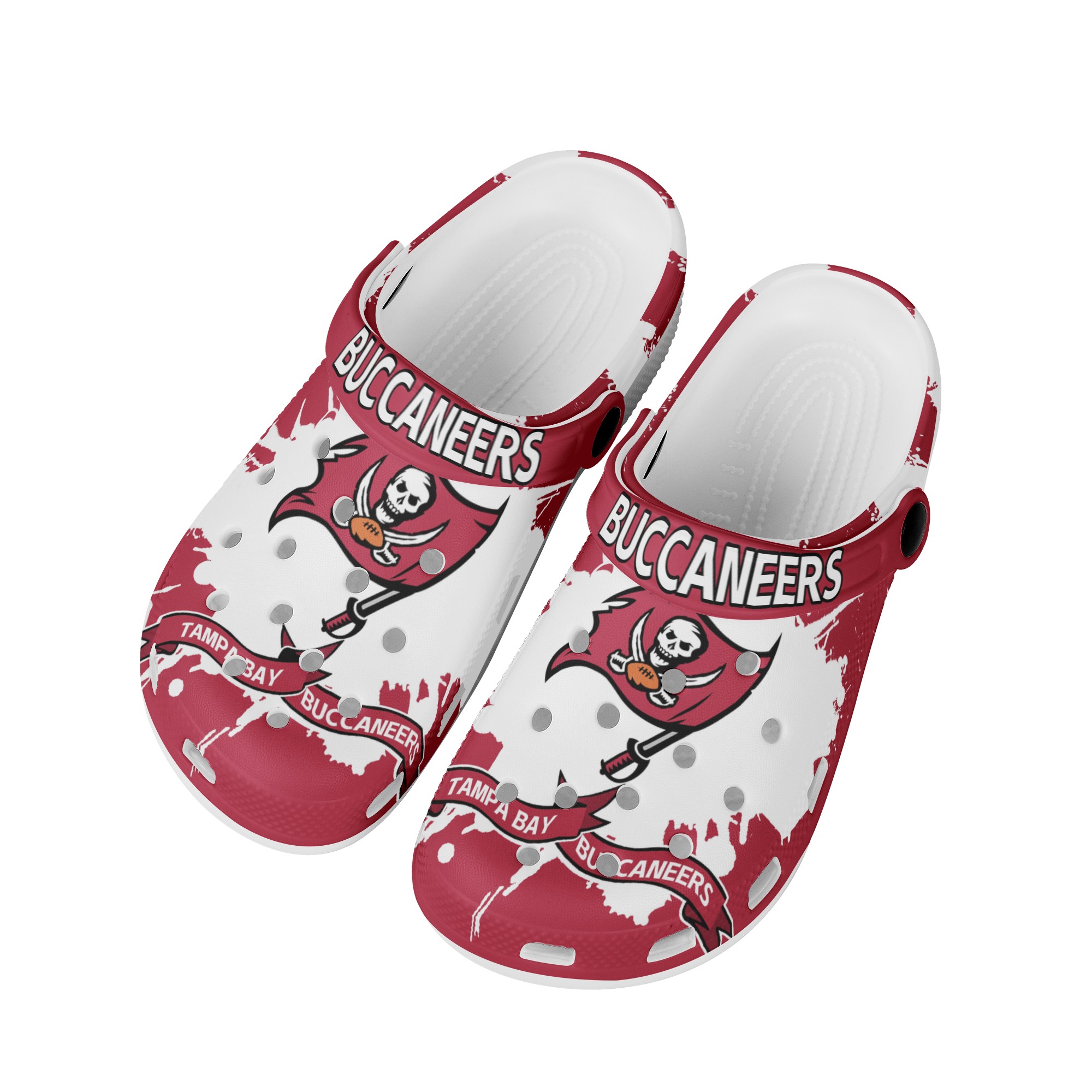 Tampa Bay Buccaneers Shoes Cute Style#1 Crocs Shoes For Fans
