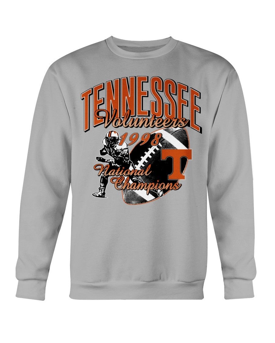 Vintage 90S 1998 University Of Tennessee Volunteers College Football National Champions Sweatshirt 210928