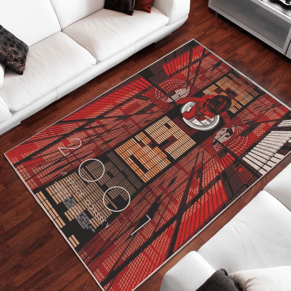 2001 A Space Odyssey Area Rug – Home Decor – Bedroom Living Room Decor