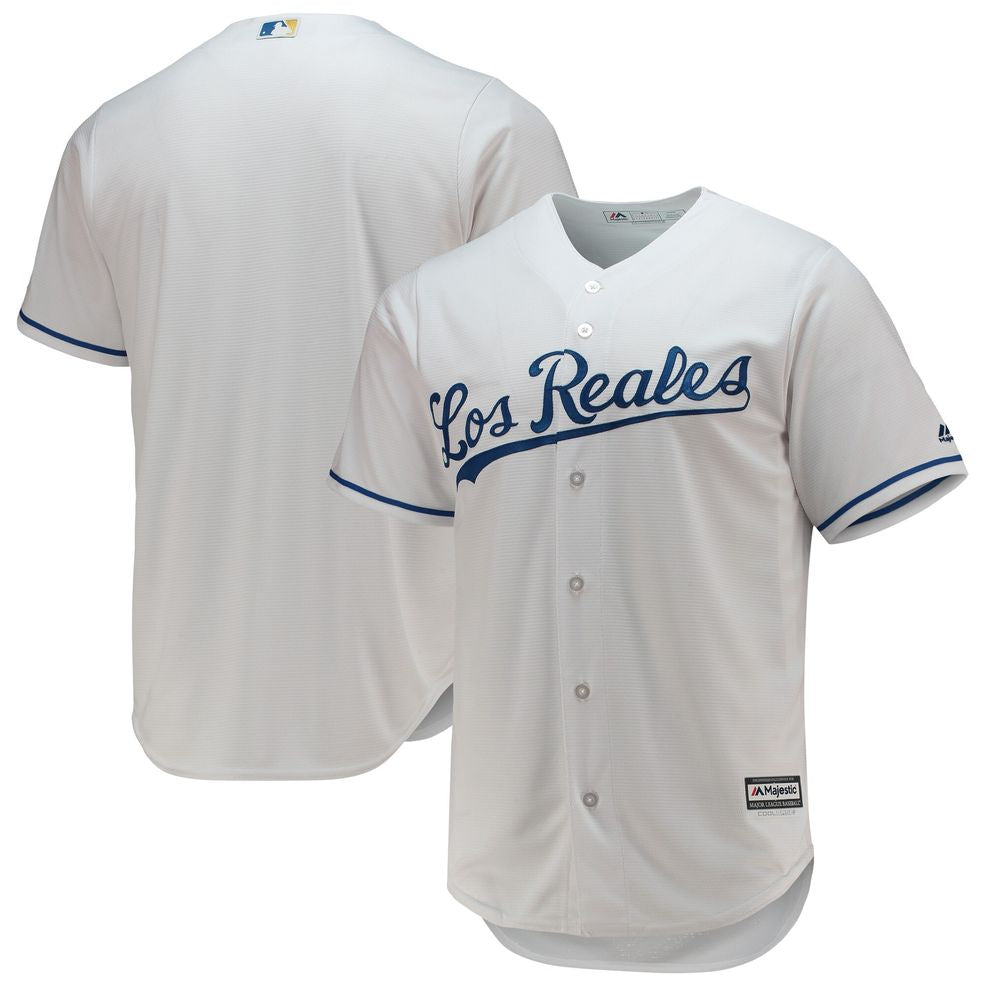 Kansas City Royals Majestic Team Official Jersey – White